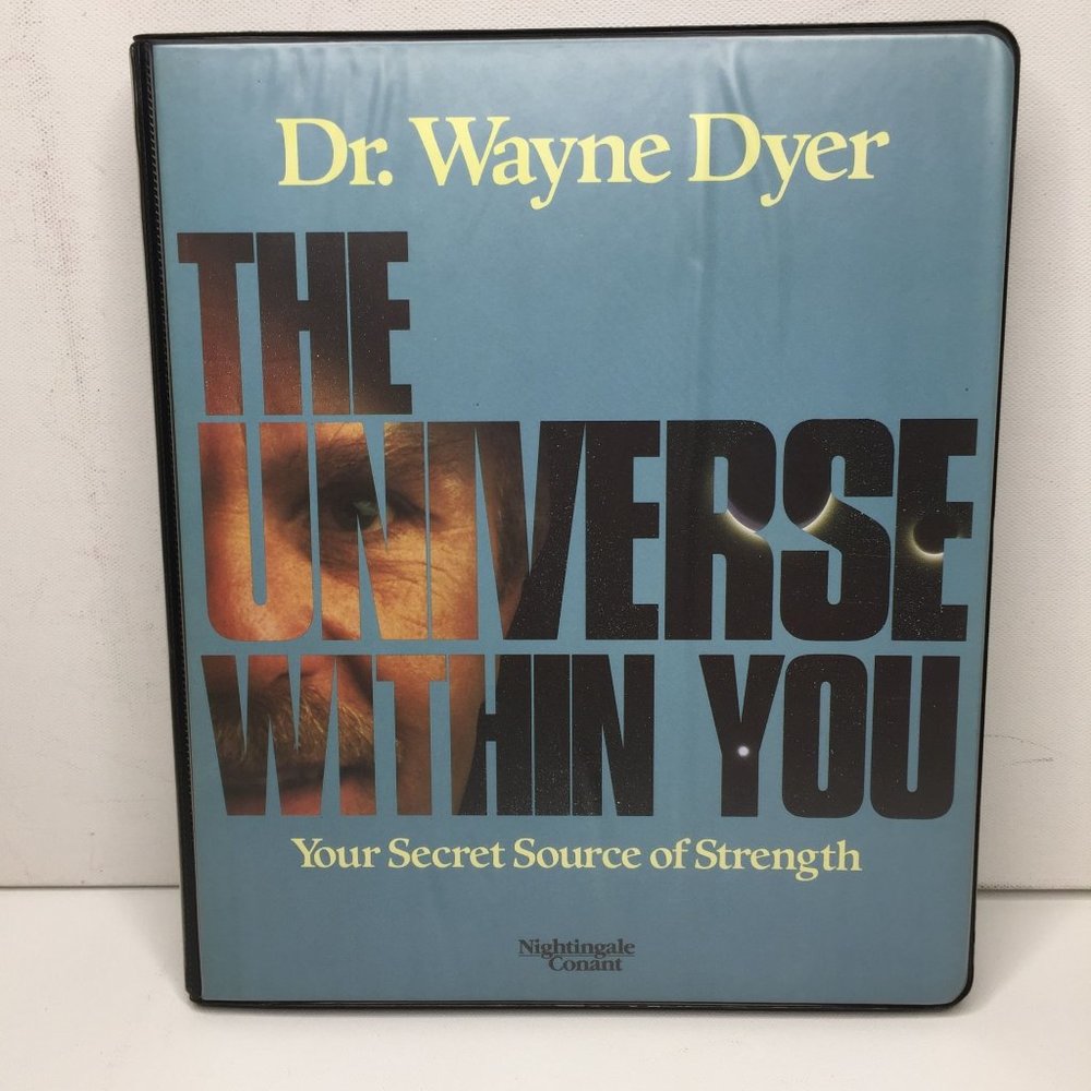 The Universe Within You Secret Source Strength Dr. Wayne Dyer 6 Cassettes Set